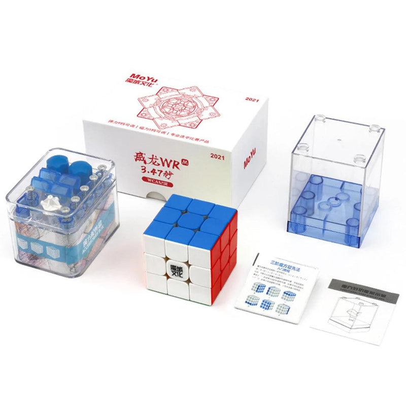 Moyu Weilong WRM 2021 Magnetic Cube 3x3 - Brown Bear Magic Shop