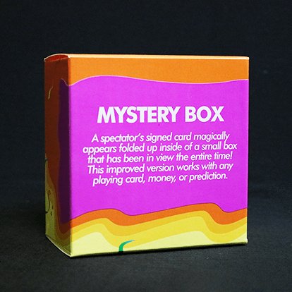 Mystery Box by John Kennedy Magic - Brown Bear Magic Shop