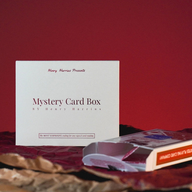 MYSTERY CARD BOX BY HENRY HARRIUS - Brown Bear Magic Shop