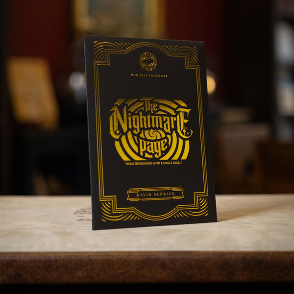 Nightmare Page by David Alnwick and the 1914 - Brown Bear Magic Shop