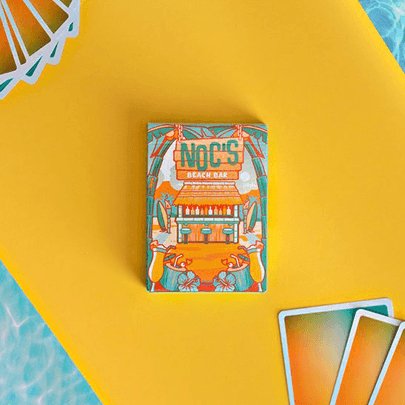 NOC Beach Bar Playing Cards - Brown Bear Magic Shop