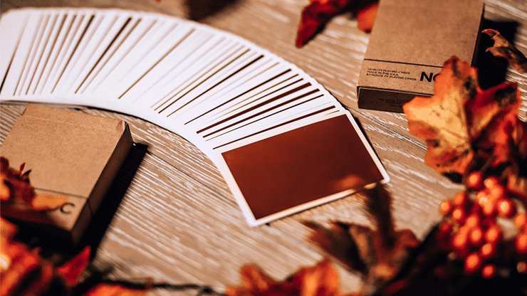 NOC on Wood Playing Cards - Brown Bear Magic Shop