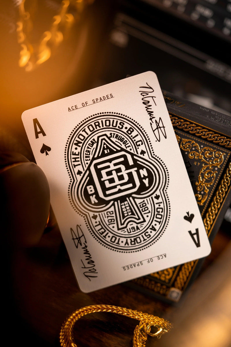 Notorious BIG Playing Cards by theory11 - Brown Bear Magic Shop