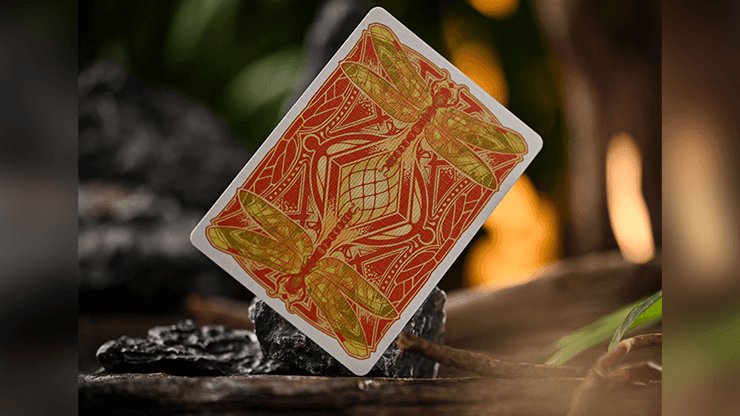 Notorious Gambling Frog (Orange) Playing Cards by Stockholm17 - Brown Bear Magic Shop