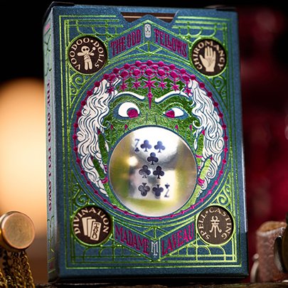 Odd Fellow Madame Laveau the Soothsayer Playing Cards by Stockholm17 - Brown Bear Magic Shop