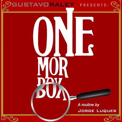 ONE MORE BOX by Gustavo Raley - Brown Bear Magic Shop