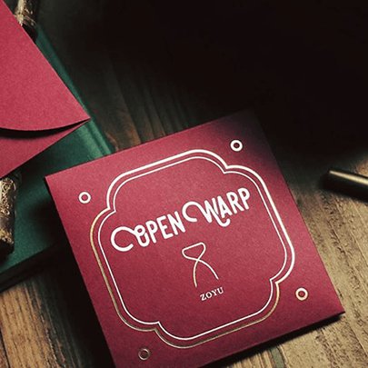 Open Warp by Zoyu and Hondo - Brown Bear Magic Shop