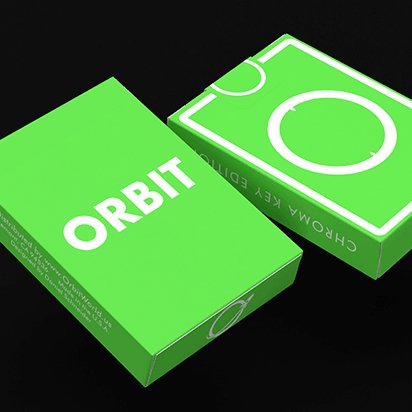 Orbit Chroma Key Playing Cards - Brown Bear Magic Shop