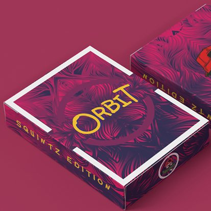 Orbit Squintz Playing Cards - Brown Bear Magic Shop