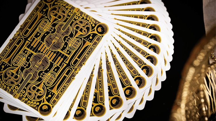 Orchestra Playing Cards by Riffle Shuffle - Brown Bear Magic Shop