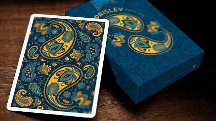 Paisley Poker Playing Cards by Dutch Card House Company - Brown Bear Magic Shop