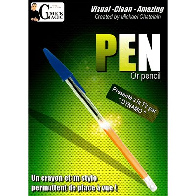Pen OR Pencil by Mickael Chatelain - Brown Bear Magic Shop