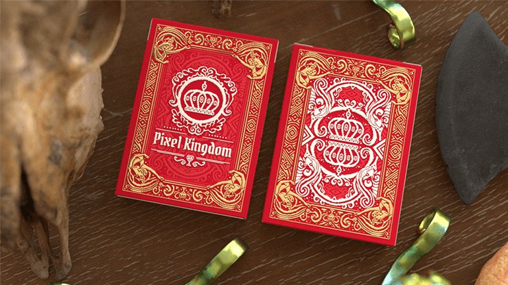 Pixel Kingdom Playing Cards - Brown Bear Magic Shop