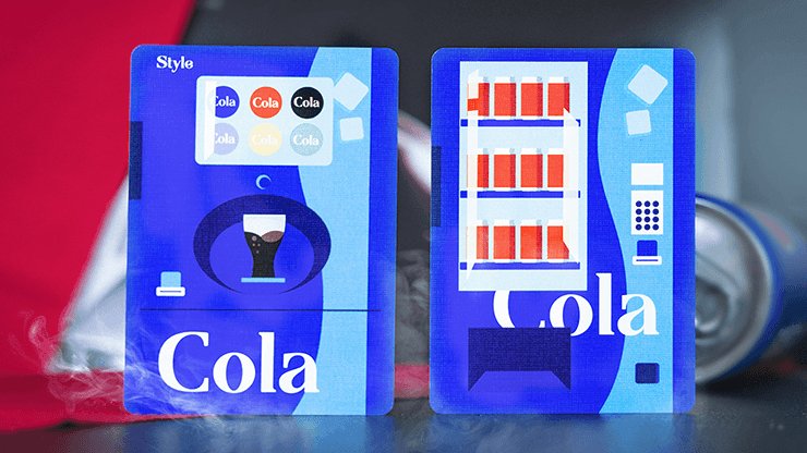 PopCorn and Cola Playing Cards by Fast Food Playing Cards - Brown Bear Magic Shop