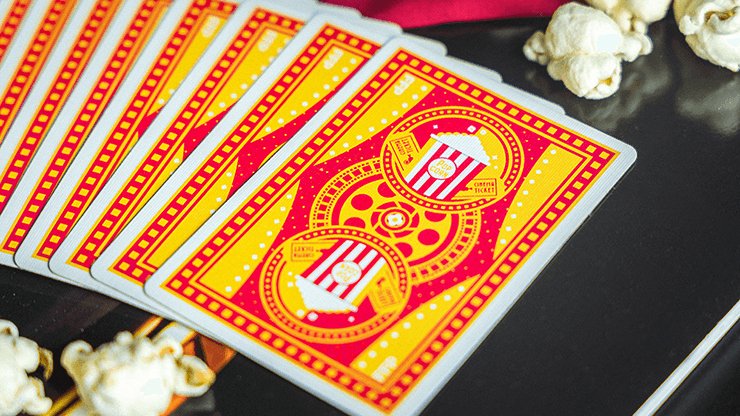 PopCorn and Cola Playing Cards by Fast Food Playing Cards - Brown Bear Magic Shop