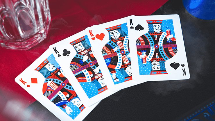 PopCorn and Cola Playing Cards by Fast Food Playing Cards - Brown Bear Magic Shop