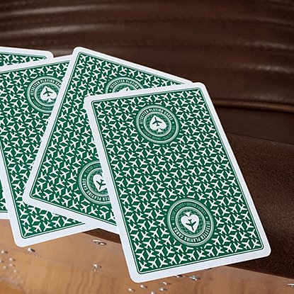 Premier Edition in Jetsetter Green by Jetsetter Playing Cards - Brown Bear Magic Shop