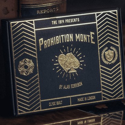 Prohibition Monte by Alan Rorrison and the 1914 - Brown Bear Magic Shop