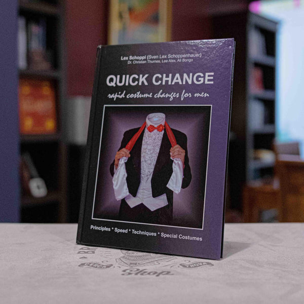 Quick Change Book For Men by Lex Schoppi - Brown Bear Magic Shop
