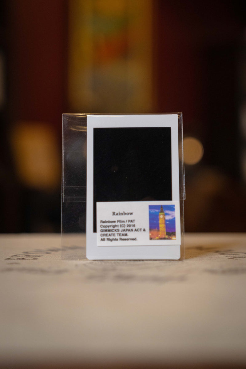Rainbow Polaroid - Brown Bear Magic Shop