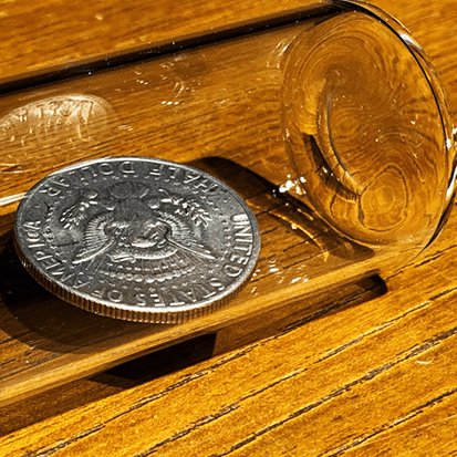 REAL COIN IN BOTTLE by Bacon Magic - Brown Bear Magic Shop