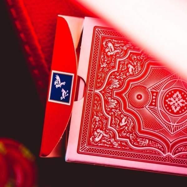 Red Cohorts Playing Cards V2 - By Ellusionist - Brown Bear Magic Shop