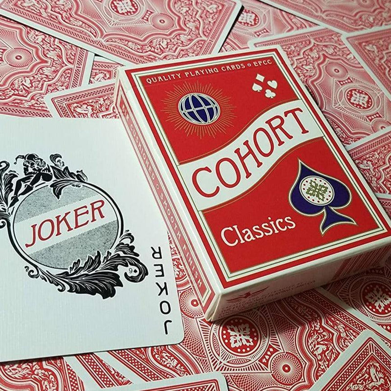 Red Cohorts Playing Cards V2 - By Ellusionist - Brown Bear Magic Shop