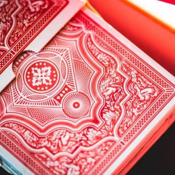 Jeu De Cartes Ellusionist Red Republic Artists Edition - Cartes Poker Pour Magie Et Jeux