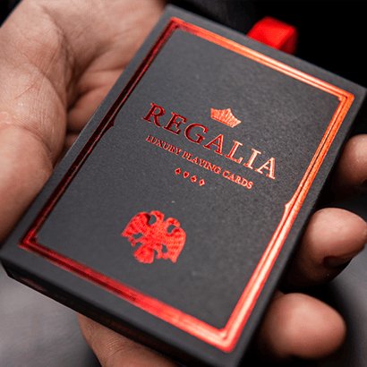 Regalia Red Playing Cards (Signature Edition) by Shin Lim - Brown Bear Magic Shop
