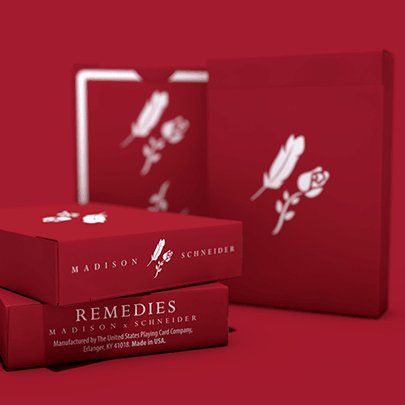 Remedies Playing Cards by Madison x Schneider - Brown Bear Magic Shop