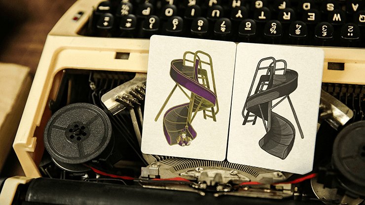 Reminisce Playing Cards - Brown Bear Magic Shop