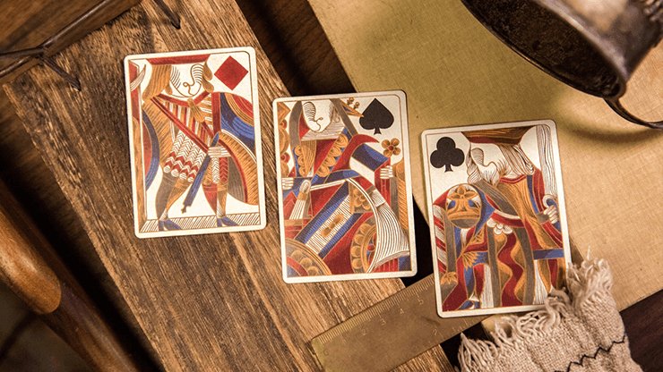 Reminisce Playing Cards - Brown Bear Magic Shop