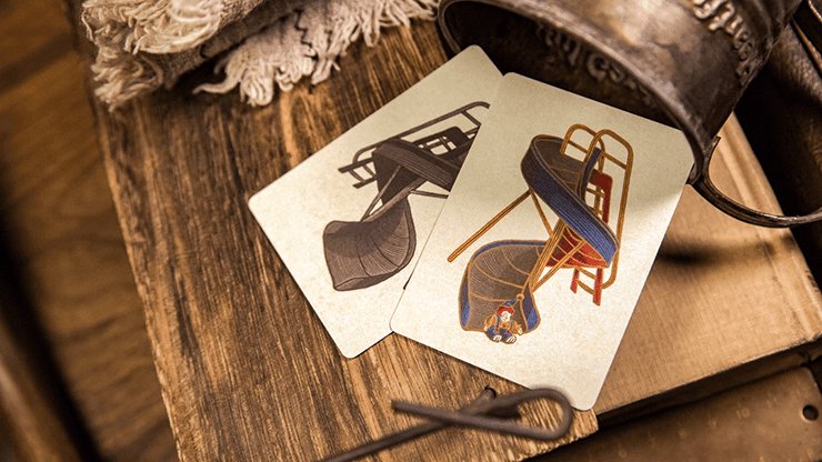 Reminisce Playing Cards - Brown Bear Magic Shop