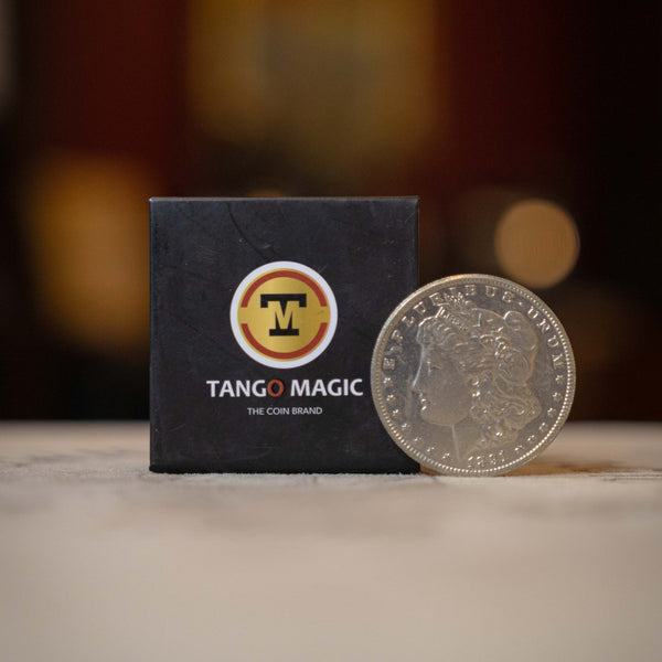 Replica Morgan Steel Coin by Tango Magic - Brown Bear Magic Shop