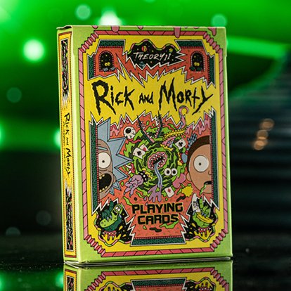 Rick & Morty Playing Cards by theory11 - Brown Bear Magic Shop