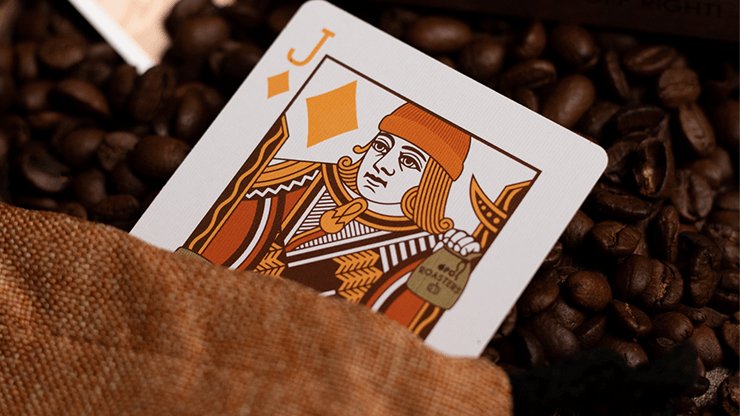 ROASTERS V2 Pumpkin Spice Playing Cards by OPC - Brown Bear Magic Shop