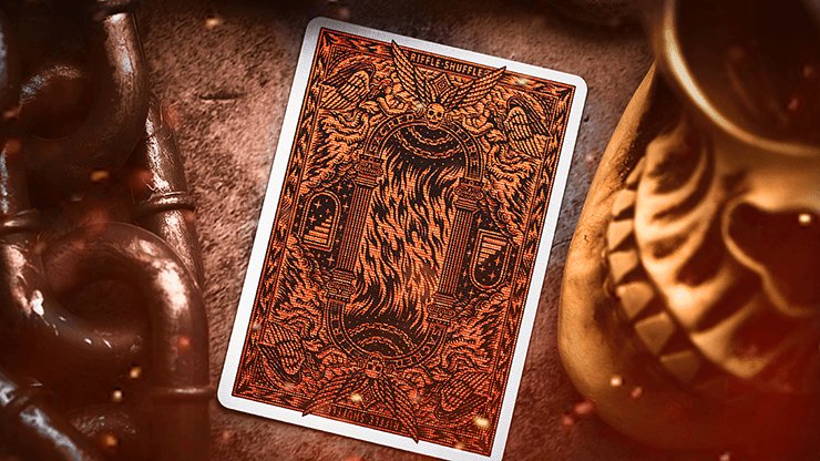 Sacred Fire Playing Cards by Riffle Shuffle - Brown Bear Magic Shop