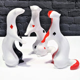 Sculpture “Card Weasel” - Brown Bear Magic Shop