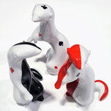 Sculpture “Card Weasel” - Brown Bear Magic Shop