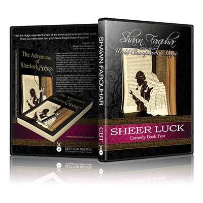 Sheer Luck - The Comedy Book Test by Shawn Farquhar - Brown Bear Magic Shop