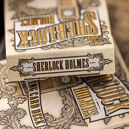Sherlock Holmes Playing Cards (2nd Edition) by Kings Wild - Brown Bear Magic Shop