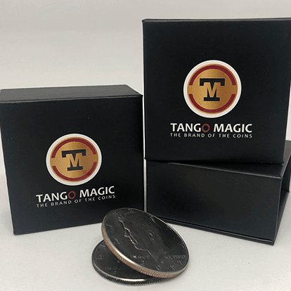 Shim Shell Half Dollar NOT Expanded (D0083) by Tango - Brown Bear Magic Shop