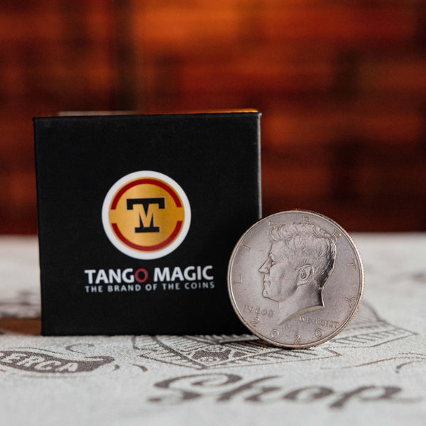 Shim Shell Half Dollar NOT Expanded (D0083) by Tango - Brown Bear Magic Shop