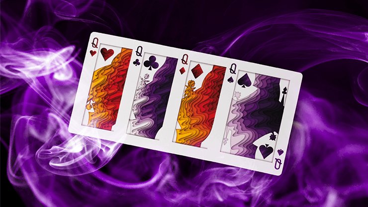 Sirius B V5 Playing Cards by Riffle Shuffle - Brown Bear Magic Shop