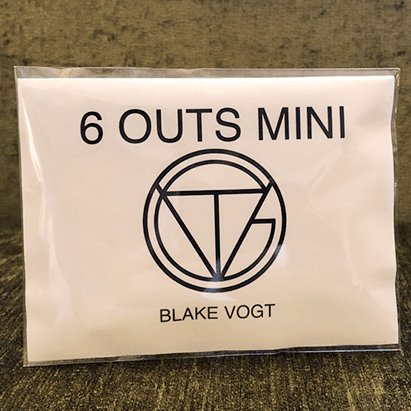 Six Outs Mini by Blake Vogt - Brown Bear Magic Shop