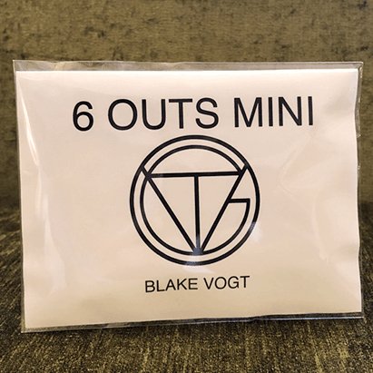 Six Outs Mini by Blake Vogt - Brown Bear Magic Shop