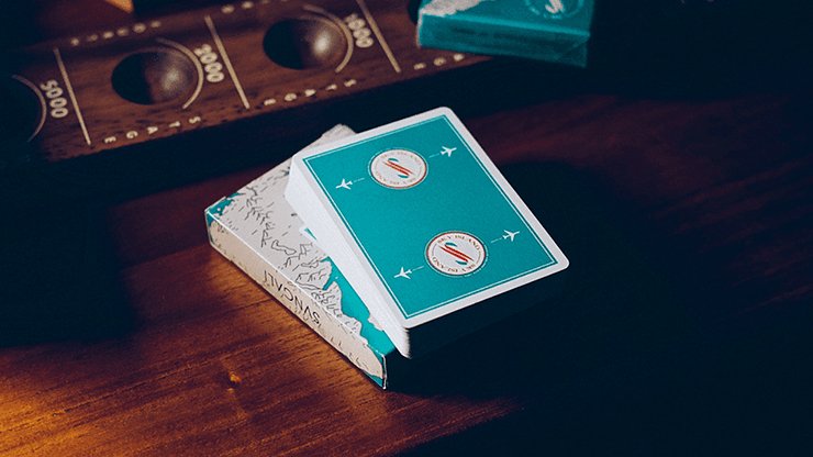 Sky Island Playing Cards by Svngali Design Co - Brown Bear Magic Shop