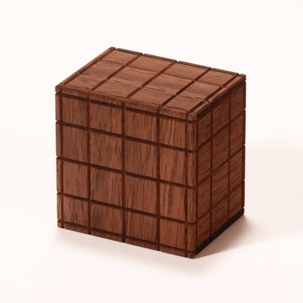 Small box: block-R by Karakuri - Brown Bear Magic Shop