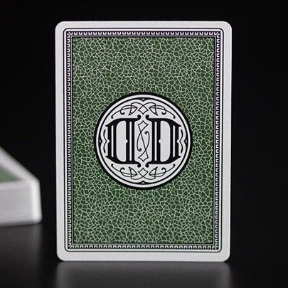 Smoke & Mirrors Anniversary Edition: Green Playing Cards by Dan & Dave - Brown Bear Magic Shop