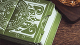 Smoke & Mirrors V8, Green Deluxe Edition Playing Cards by Dan & Dave - Brown Bear Magic Shop